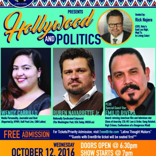 Latino Thought Makers with Rick Najera 10_12_16
