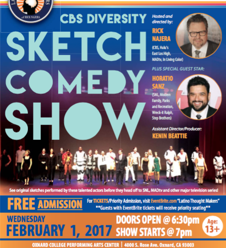 Rick Najera's Latino Thought Makers: Sketch Comedy Showcase, plus special guest SNL's Horatio Sanz